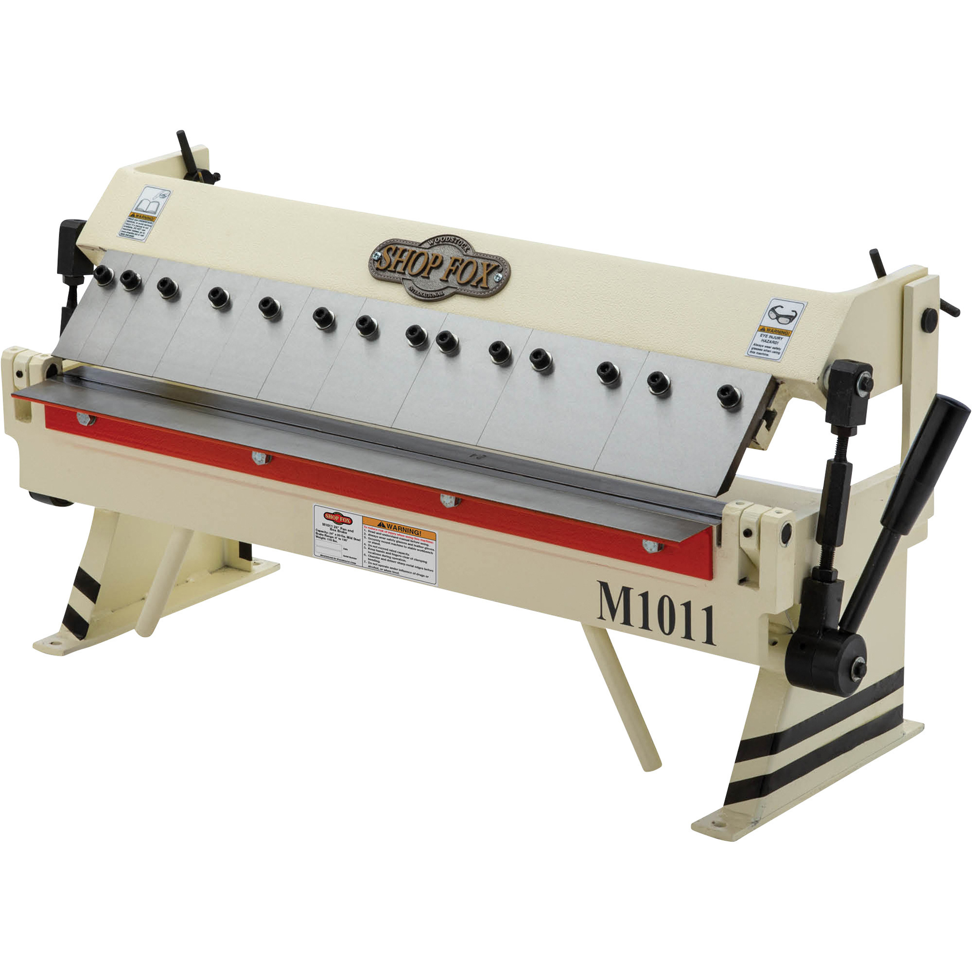 Shop Fox Box and Pan Brake - 24in., 20-Ga. Capacity, Model# M1011